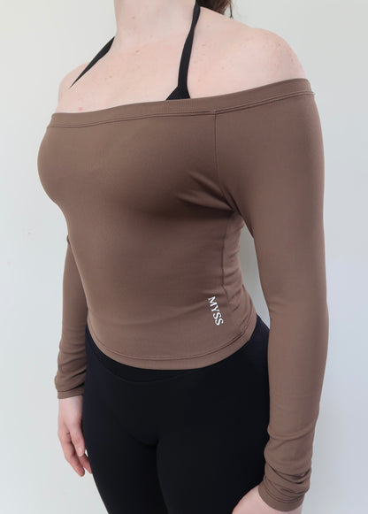 Buttery Soft Off-the-Shoulder Layering Top (PRE-ORDER)
